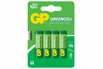Батарейка GP greencell AA 15G-2S4 (термо)