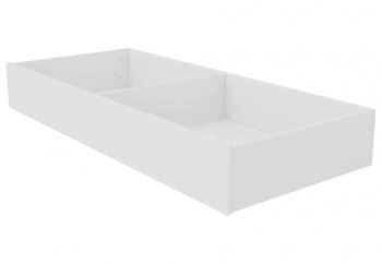 Ящик под кровать выкатной "ОРИОН" 140х60см, цвет: белый