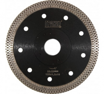 Алмазный диск по керамике CPST 125х1,2х10мм-супер тонкий// ГРАНИТ