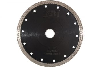 Алмазный диск по керамике CPSP 180х1,8х10мм (д/плиткореза,посадка 25,4мм)// ГРАНИТ