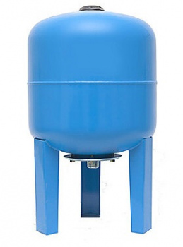 Бак расширительный для водоснабжения 100 литров, синий, ETERNA