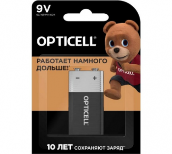Батарейка Opticell Basic 6LR61 к-т 1шт