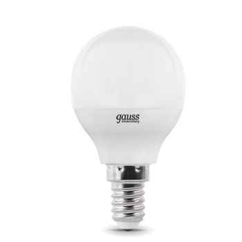 Лампа Gauss LED  Elementary 10W E14 730lm 3000K  (шар)
