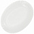 Блюдо стеклокерам, овал, 30 см, бел, Daniks, LHYP-120