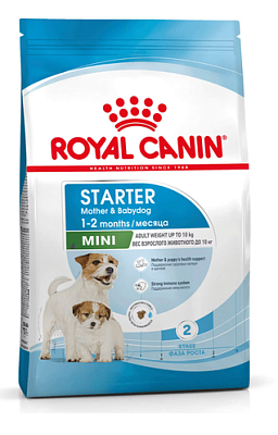 Корм Royal Canin д/щен Mini Starter до 2мес 1кг