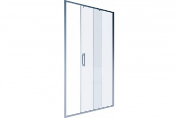 Дверь душевая в нишу 1200*2000, раздвижная, стекло 6 мм прозрачное, профиль алюминий
