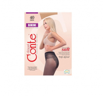 Колготки CONTE BIKINI 40 natural 4, 1 шт