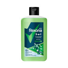 Гель для душа Rexona Men Дикий лайм 3в1 490мл