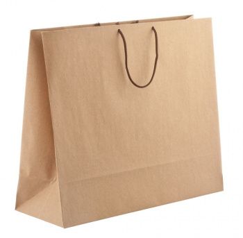 Пакет бумажный Подарки для сувенирной продукции, плотность180 г/м2 / 12,5х34,5х8,3см