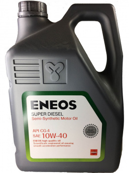 Масло моторное ENEOS Super Diesel CG-4 П\Синтетика 10W40 6л