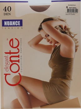 Колготки CONTE NUANCE 40 Natural 6*