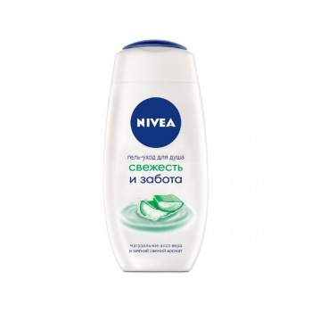 Гель д/душа NIVEA Свежесть и забота жен 250мл