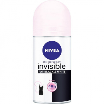 Дезодорант ролик NIVEA Невидимая защита для черн/белого Clear жен 50мл