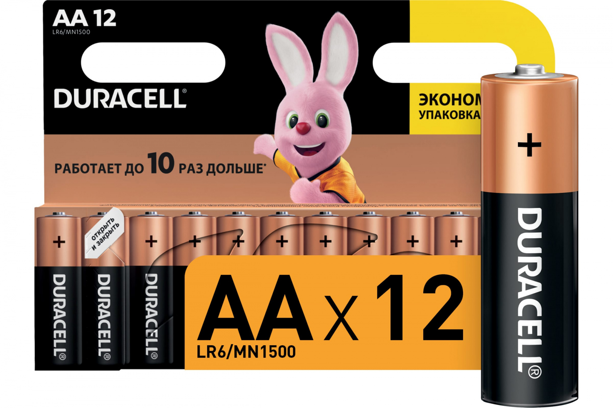 Батарейки Duracell LR6-12BL Alkaline - купить выгодно!