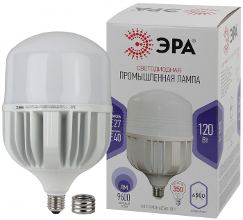 Лампа светодиодная ЭРА POWER  LED T160-120W-6500-E27/E40