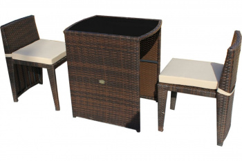 Набор мебели Рондо коричневый, бежевый "Garden story"