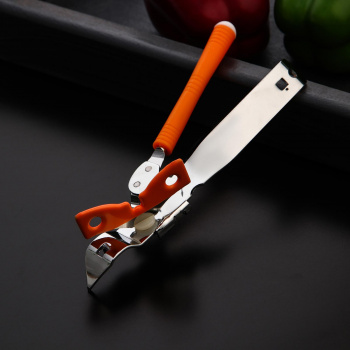 Нож консервный "Оригинал" 16 см, цвет оранжевый    