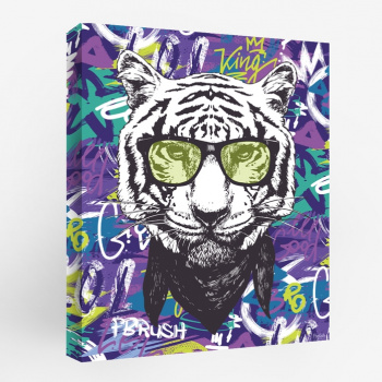 Картина Граффити тигр 40x50 см.