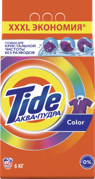Стиральный порошок Tide автомат Color, 6кг 