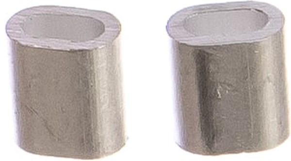 243580 Зажим для троса DIN3093 алюм.  2 мм (2 шт) Э