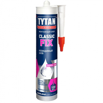 Клей Монтажный Tytan Professional Classic Fix , 310 мл, прозрачный
