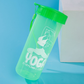 Бутылка для воды "Yoga", 470 мл   