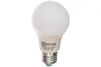Лампа светодиодная LED-A60-VC 12Вт 230В Е27 4000К 1080Лм IN HOME
