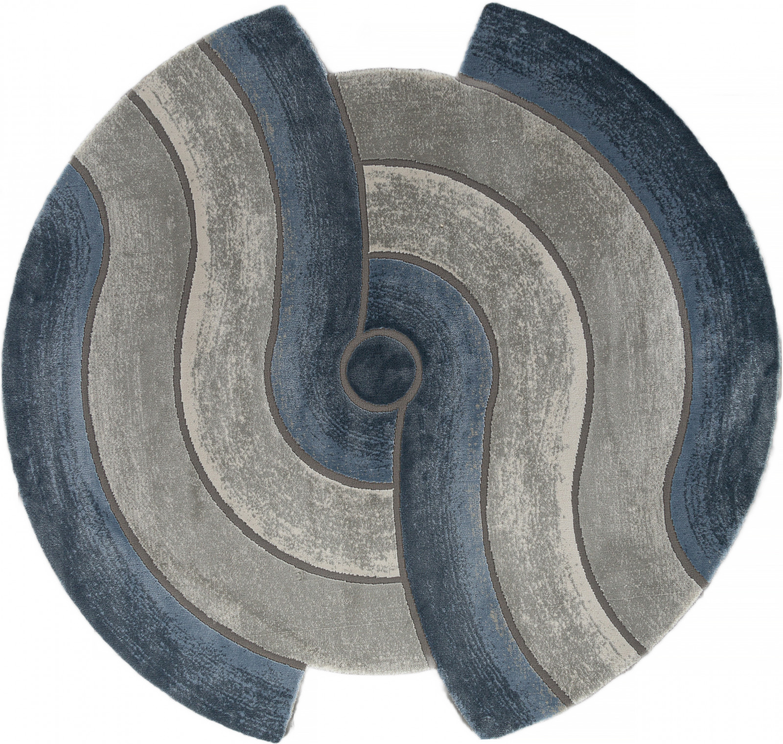 GP-00105155 Ковер SAFIR KARMEN HALI 00836T, 1,17х1,17, DAIRE, GREY-BLUE