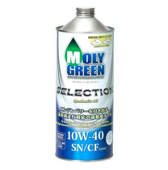 Масло моторное 10W40 SN CF Molygreen selection 1л синтетическое