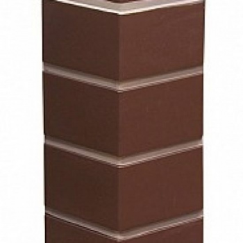Угол наружный SteinDorf Кирпич коричневый 119*320мм, со швом