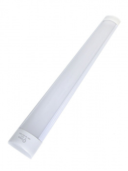 Cветильник линейный FL-LED LPO-PC 18W 6500K IP20  23*75*600мм  1600Лм  220В