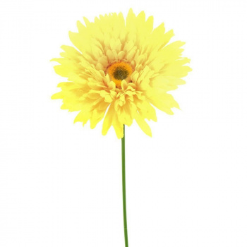 Цветок искусственный Гербера, 43 см (без инд.упаковки)