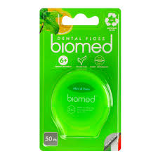 З/нить BioMed DentalFloss c ароматом мяты и юдзу 50м