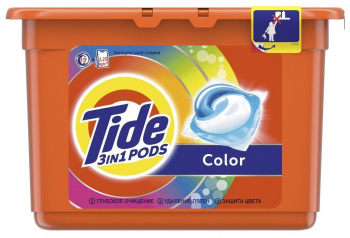 Капсулы д/стирки TIDE Color 12х22.8г*