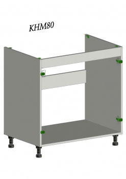 Каркас нижнего шкафа под мойку (бел сканд) 800