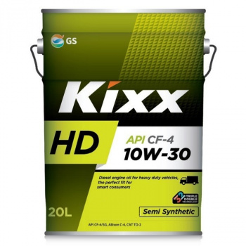 Масло моторное 10W30 CF-4/SG KIXX HD 20л п/синтетическое