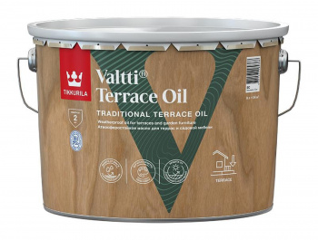 Масло для террас Tikkurila Valtti Terrace Oil EC 9л