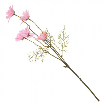 Цветок искусственный "Космея", L10 W10 H53 cм, 6в.