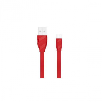 Дата-кабель USB - micro USB (красный)