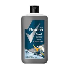 Гель для душа Rexona Men Активный уголь 3в1 750мл