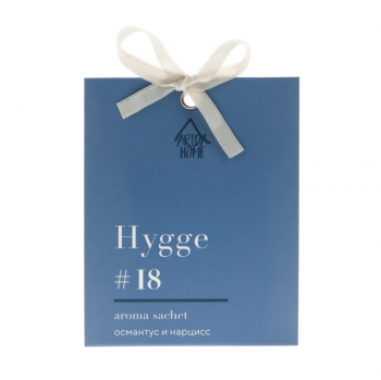 Аромасаше Hygge №18 "Османтус и нарцисс" 8х10х1,5см