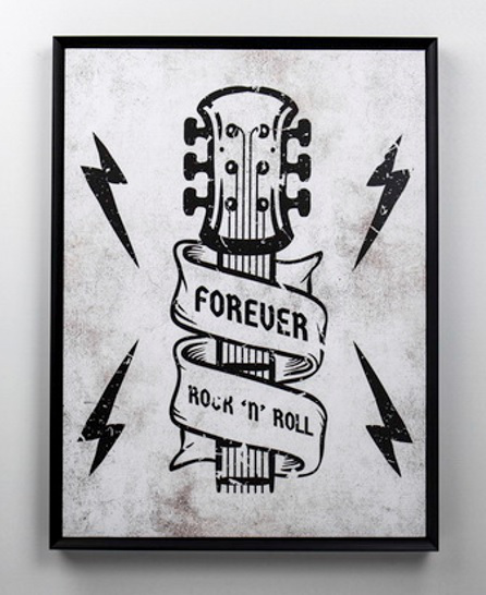 2019682 Постер Гитара 45х60х3,5см