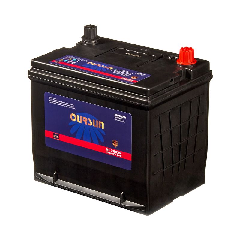 Аккумулятор OURSUN JIS MF 75D23R