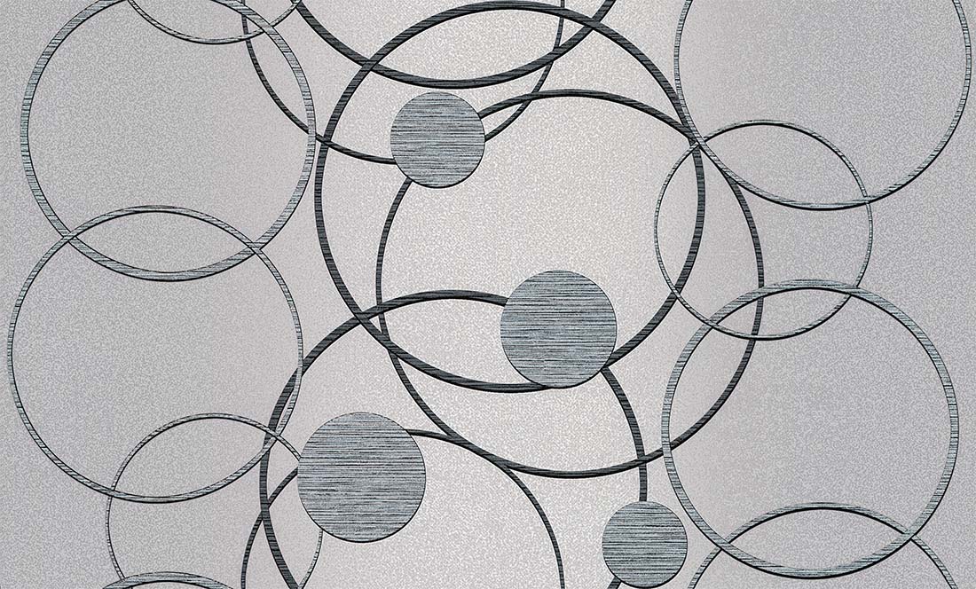 35058-41 Обои флизелиновые Авангард мотив серый 1,06х10м
