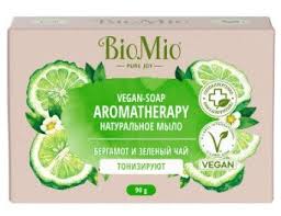 Мыло Bio-Mio BIO-SOAP AROMATHERAPY Бергамот и зеленый чай 90гр