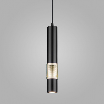 Светильник подвесной LED черный матовый/серебро MR16