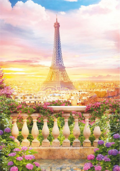 Фотообои Симфония "Лето в Париже", 4 листа 140х200см