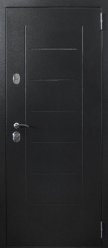 Дверь входная Кадос термо 960*2050мм, правая, серебро/бьянко