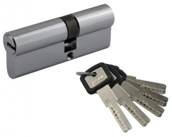 Цилиндр НОРА-М ЛПУ.УК-90 /Хром/ 55*35/удлин.ключ