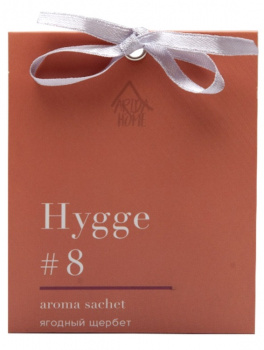 Аромасаше Hygge №8 "Ягодный щербет" 8х10х1,5см.